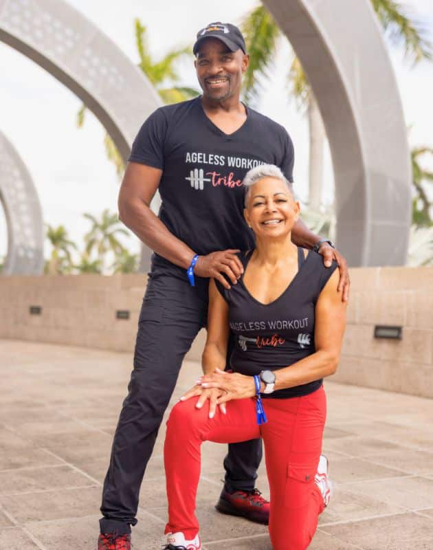 Nate Wilkins and Shebah Carfagna